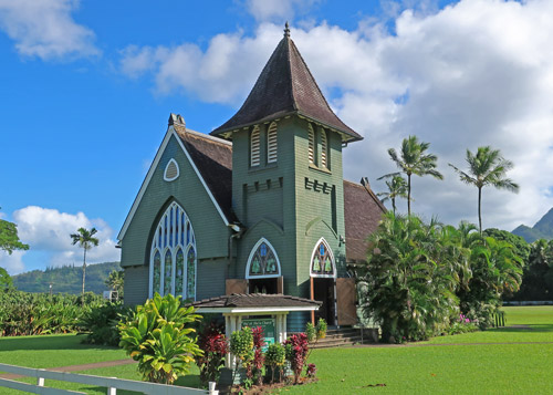 Wai'oli Hui'la Church, Kauai Hawaii